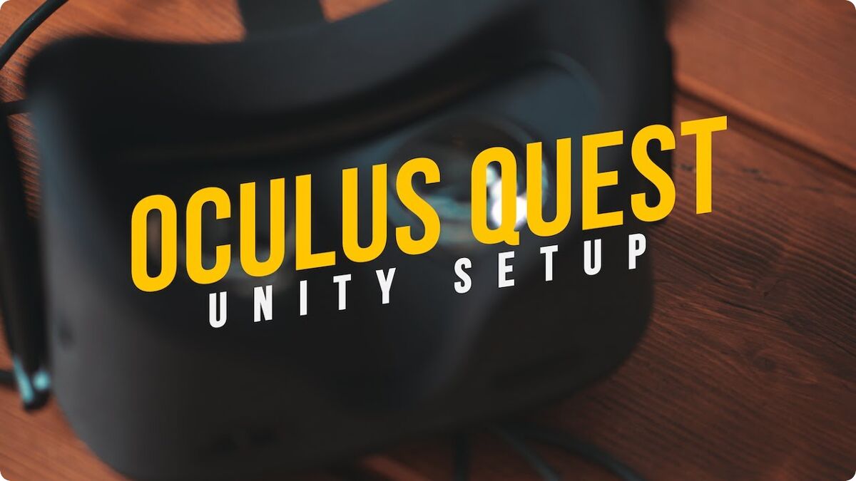 Oculus Quest and Unity - Getting started with VR Game Development Hero image