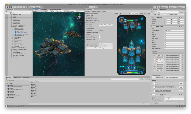 Screenshot of Icarus